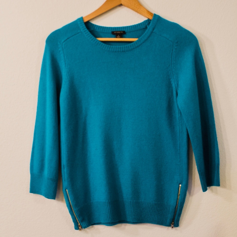 Ann Taylor Turquoise Sweater
